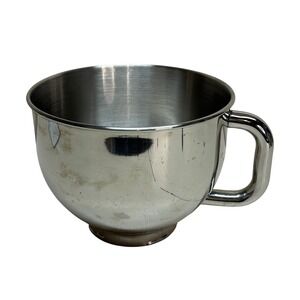 Smeg Stainless Steel Stand Mixer Bowl with Handle 4.8L 5 Quart SMF02 SMF03